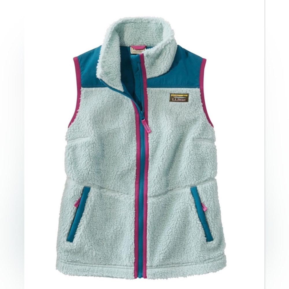 Ll Bean Women's Bean's Sherpa Fleece Vest